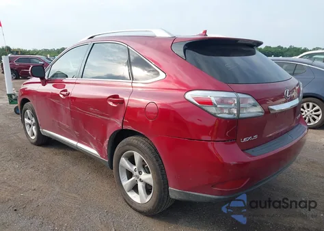 2010 Lexus Rx 350 from USA, damaged, VIN JTJBK1BA5A2402999